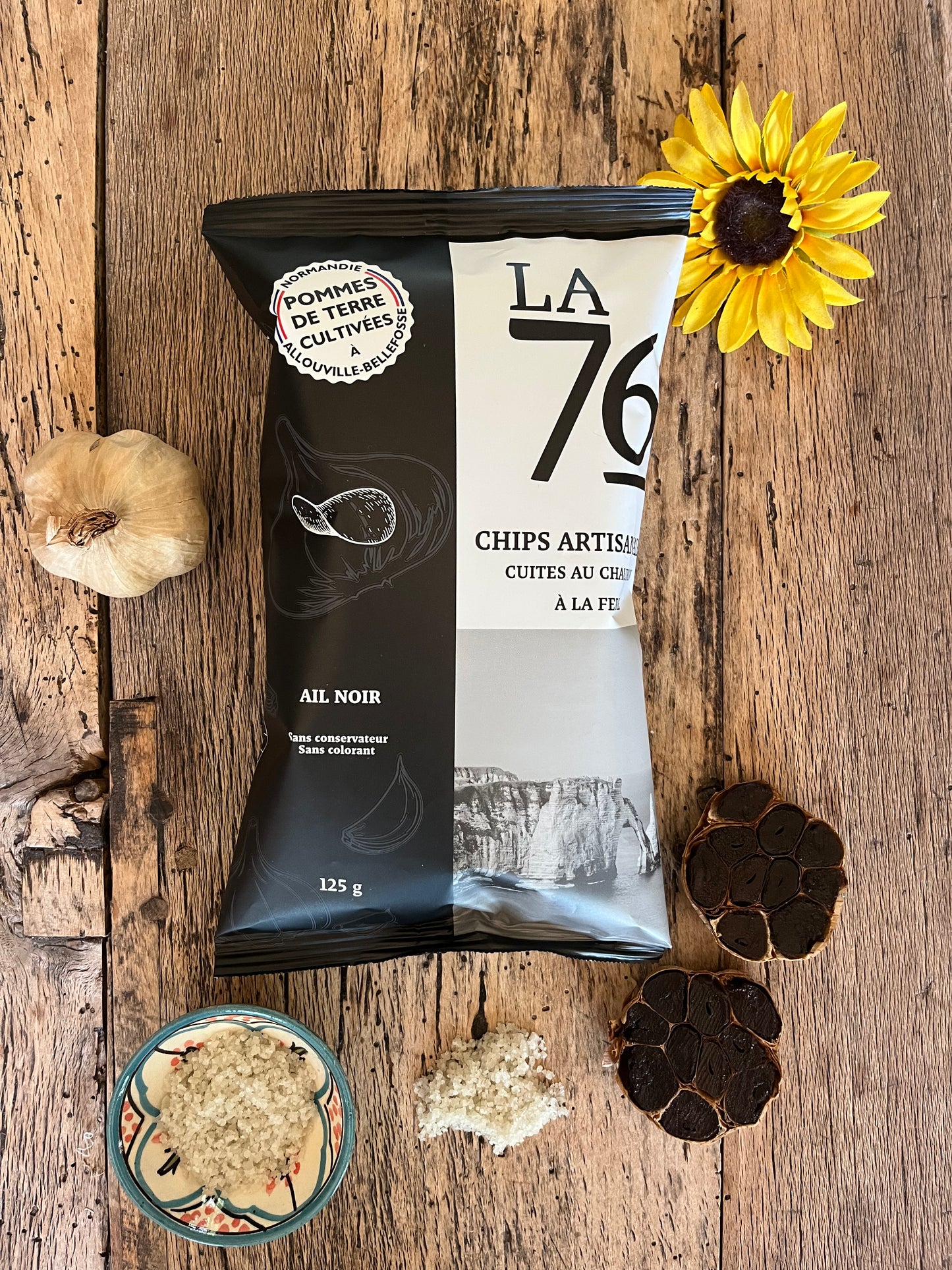 Chips - Ail noir (10 sachets)