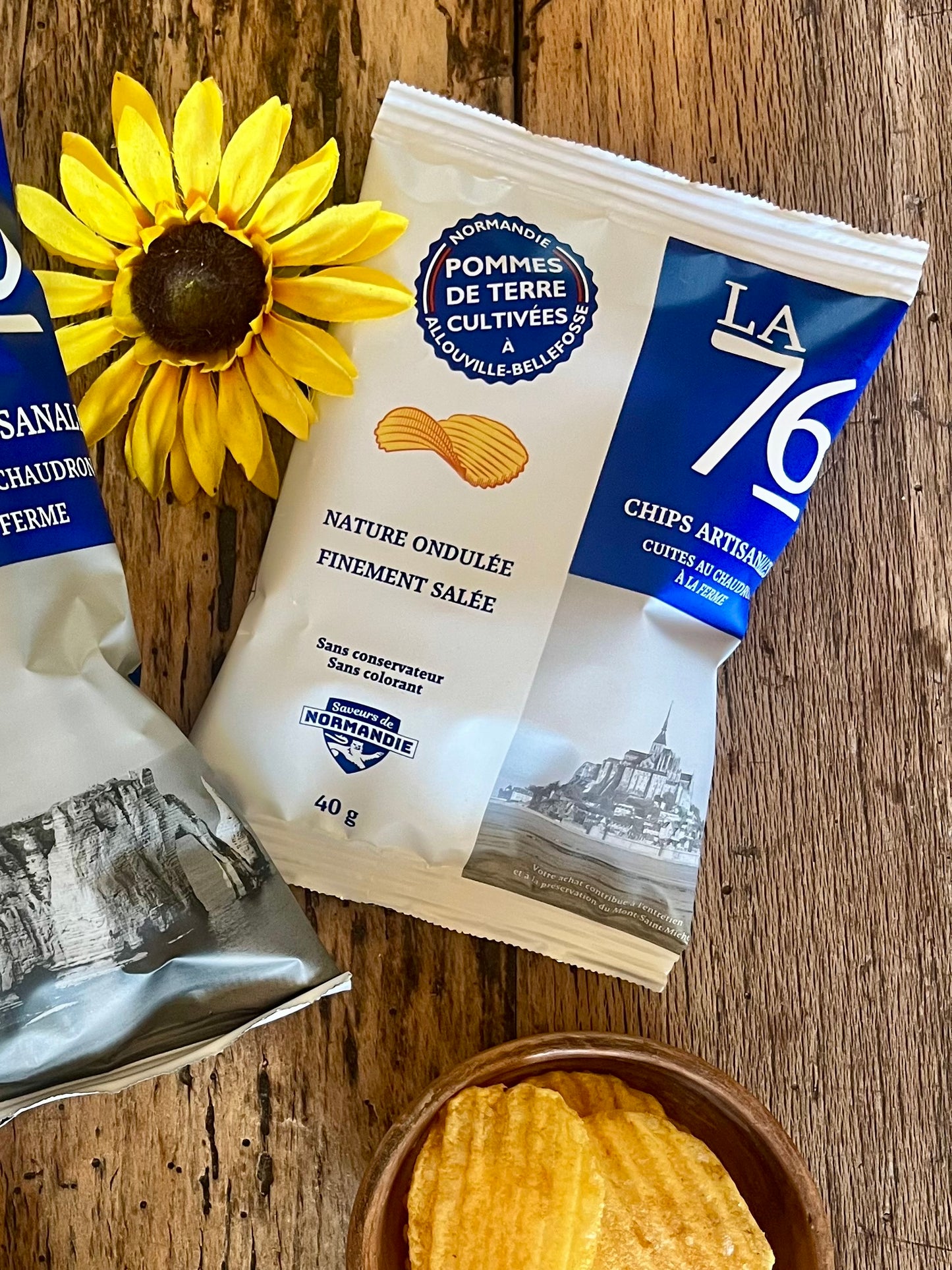 Chips - Nature ondulée (40g)